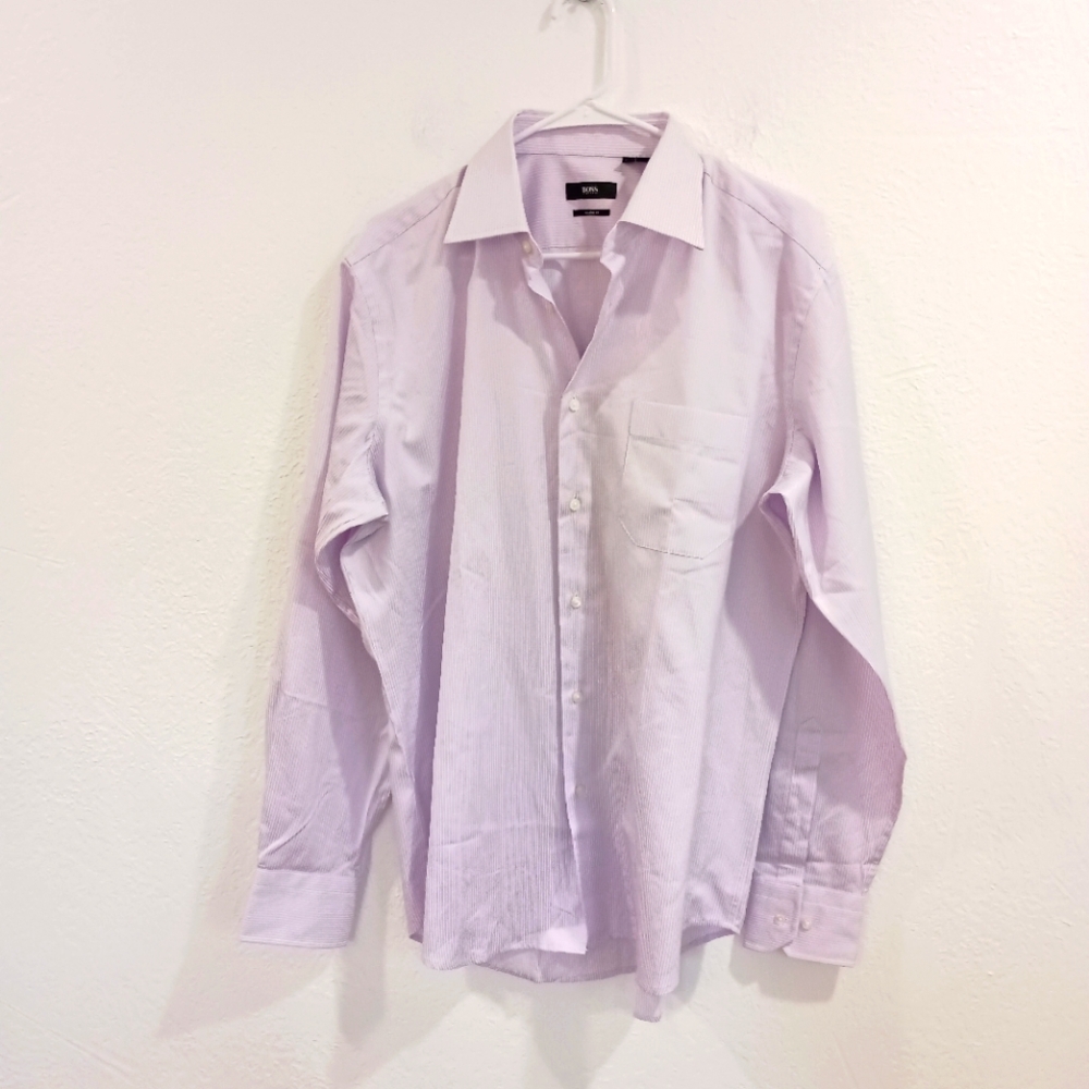 Hugo Boss Classic Fit Long Sleeve Clifford Dress Shirt